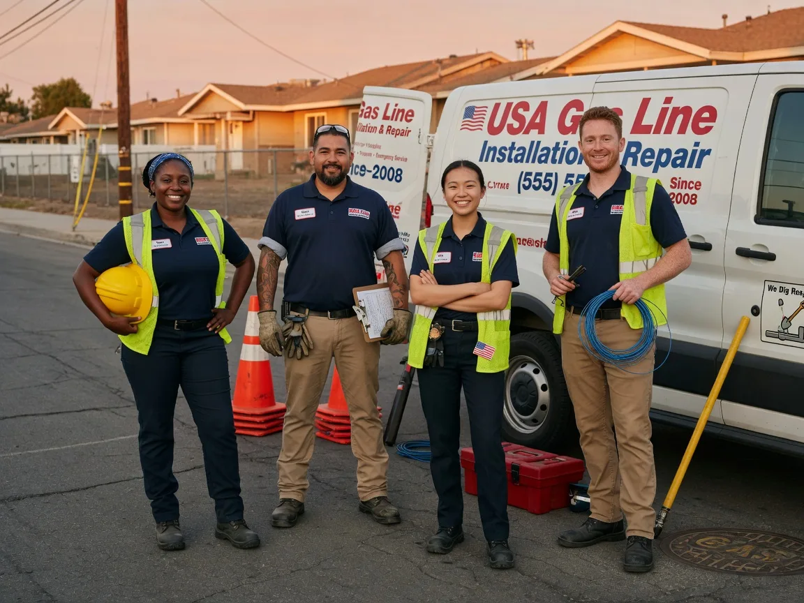 Gas Line Installation company in Miles, TX